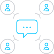 Trabajo en equipo a través del chat