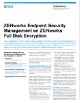 ZENworks Endpoint Security Management und ZENworks Full Disk Encryption – Flyer